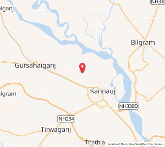 Map of Bhikhampur, Uttar Pradesh