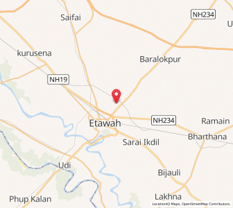 Map of Bhikhan ka Nagla, Uttar Pradesh