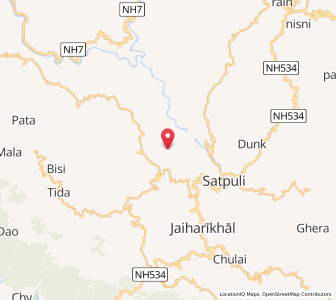 Map of Bhilargaon, Uttarakhand