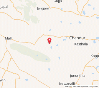 Map of Bhimanapalli, Andhra Pradesh