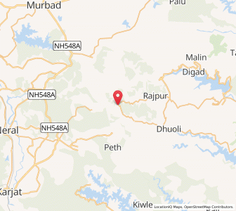 Map of Bhimashankar, Maharashtra