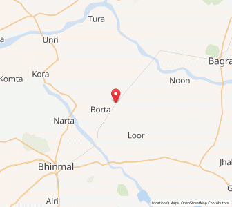 Map of Bhimpura, Rajasthan