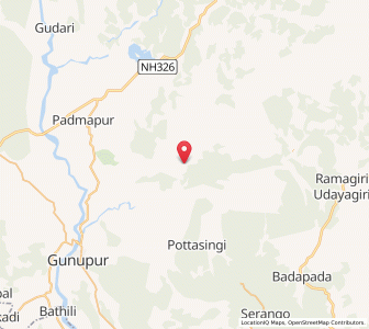 Map of Bhimpuram, Odisha