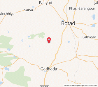 Map of Bhimrad, Gujarat