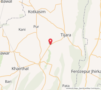Map of Bhindusi, Rajasthan