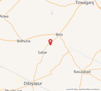 Map of Bhisan Purwa, Uttar Pradesh