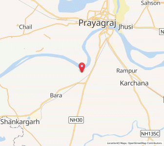 Map of Bhita, Uttar Pradesh