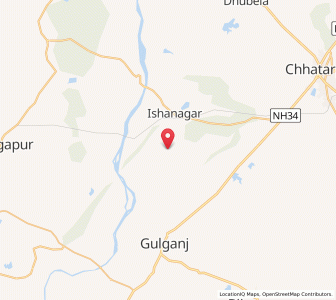 Map of Bhitaran, Madhya Pradesh