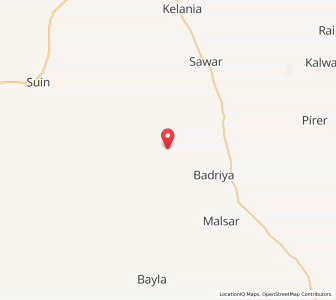 Map of Bhiyansar, Rajasthan