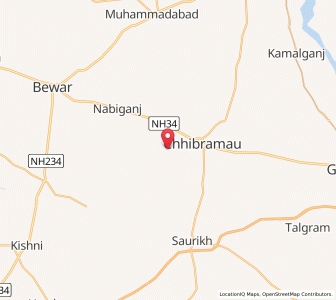 Map of Bhogpur Nigoh, Uttar Pradesh