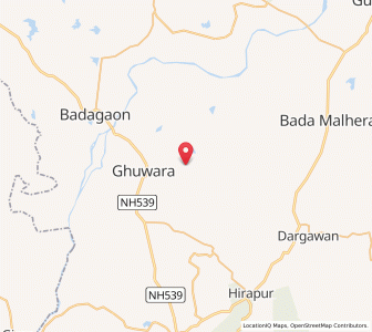 Map of Bhoiron, Madhya Pradesh