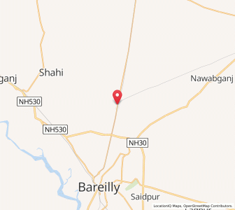 Map of Bhojipura, Uttar Pradesh