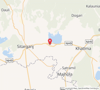 Map of Bhojpur, Uttarakhand