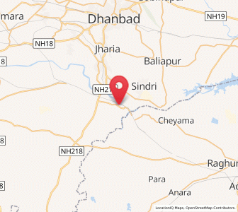 Map of Bhojudih, Jharkhand