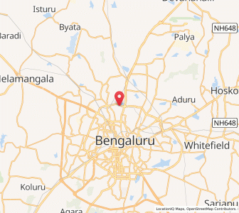 Map of Bhoopsandra, Karnataka