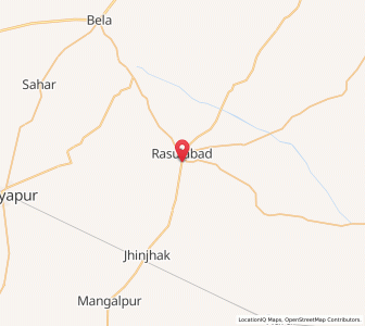 Map of Bhopu Nawada, Uttar Pradesh