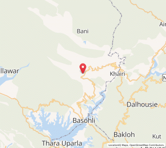 Map of Bhud, Kashmir
