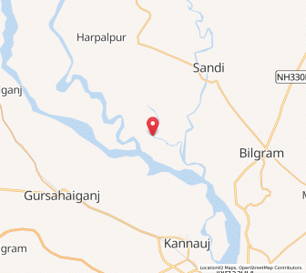 Map of Bhudan Purwa, Uttar Pradesh