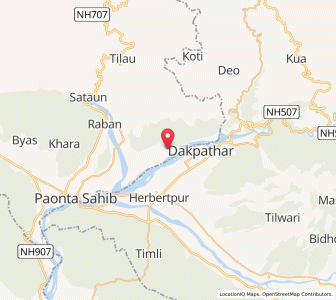 Map of Bhuddi, Himachal Pradesh