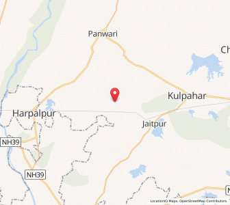 Map of Bhujpura, Uttar Pradesh