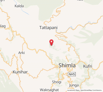 Map of Bhukho, Himachal Pradesh