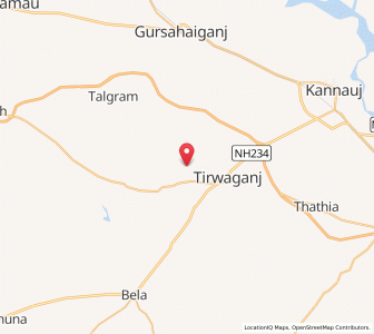 Map of Bhulbhuliapur, Uttar Pradesh