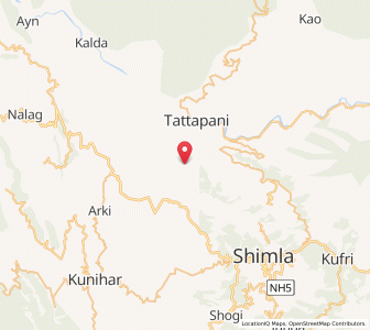Map of Bhumarogi, Himachal Pradesh