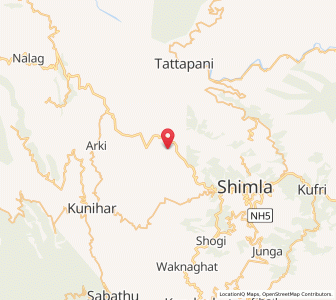 Map of Bhumkar, Himachal Pradesh