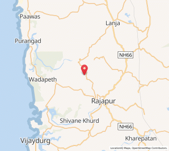 Map of Bhun, Maharashtra