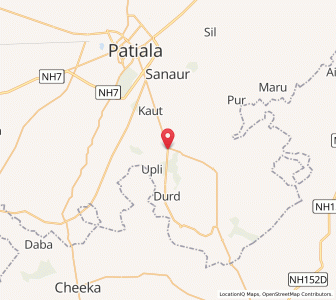 Map of Bhunarheri, Punjab