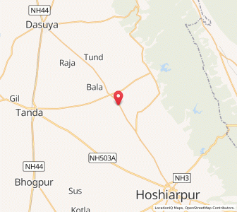 Map of Bhunga, Punjab
