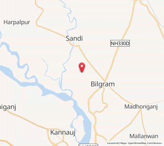 Map of Bhup Purwa, Uttar Pradesh