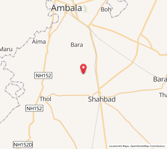 Map of Bhur Majra, Haryana
