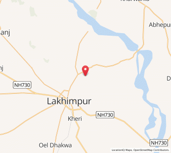Map of Bhura, Uttar Pradesh