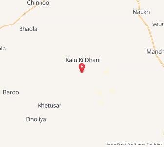 Map of Bhuraj, Rajasthan