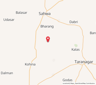 Map of Bhurawas, Rajasthan