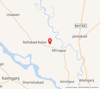 Map of Bhurjia, Uttar Pradesh