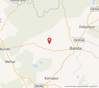 Map of Bhusakamalpur, Madhya Pradesh