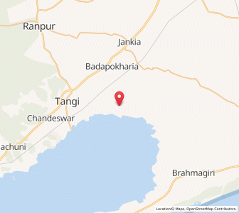 Map of Bhushandapur, Odisha