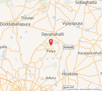 Map of BIAL 2 Wheeler Parking, Karnataka