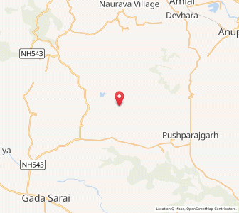 Map of Bicharpur, Madhya Pradesh