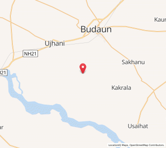 Map of Bichaula, Uttar Pradesh