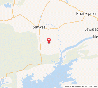 Map of Bichkua, Madhya Pradesh