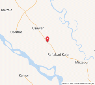 Map of Bichola, Uttar Pradesh