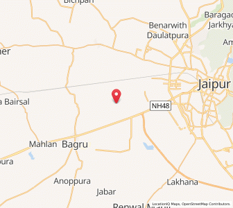 Map of Bichpari, Rajasthan