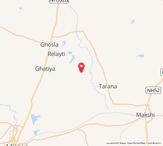 Map of Bichrod, Madhya Pradesh