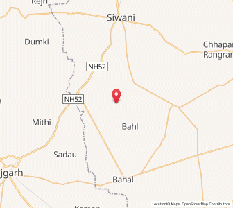 Map of Bidhawan, Haryana