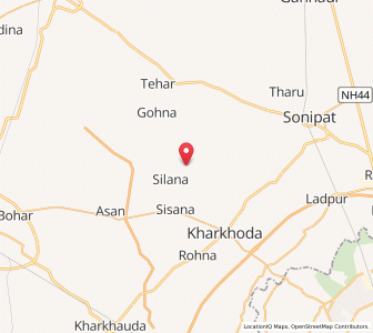 Map of Bidhlan, Haryana