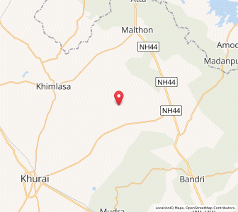 Map of Bigai, Madhya Pradesh
