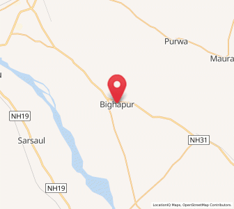 Map of Bighapur Khurd, Uttar Pradesh